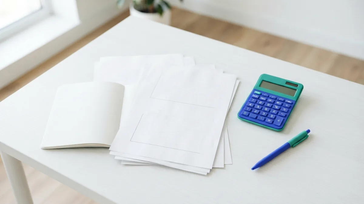 Core parts of a business plan Business plan materials showing financial charts and market research papers
